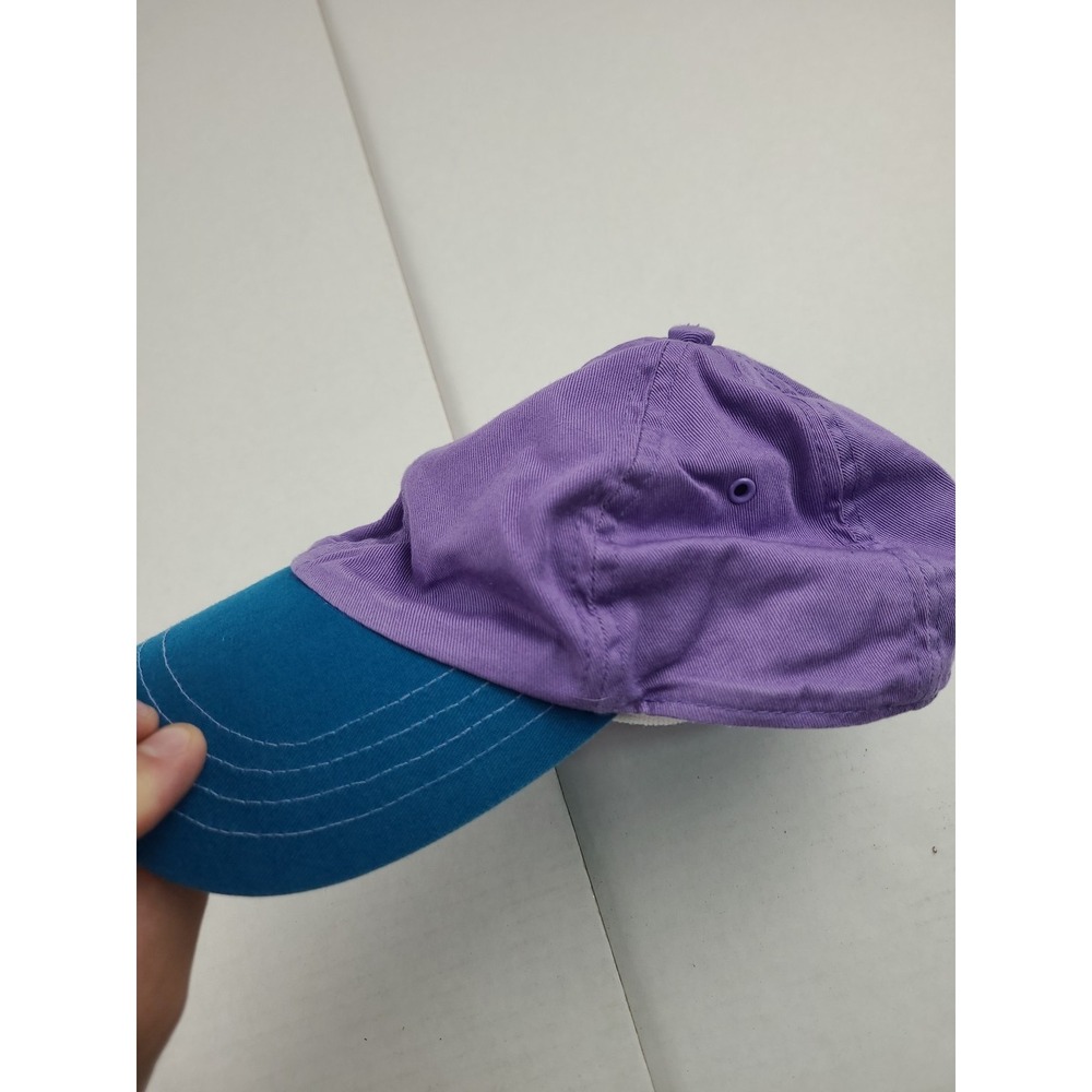 Vtg Powerpuff Girls Cartoon Network Embroidered Hat Purple Kids Youth 2002 Anime - Picture 7 of 10